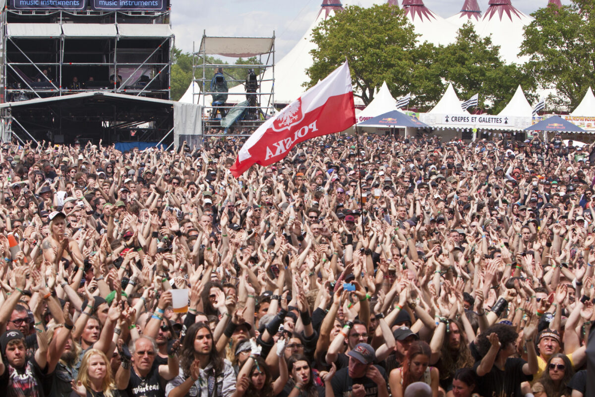 Le public du Hellfest